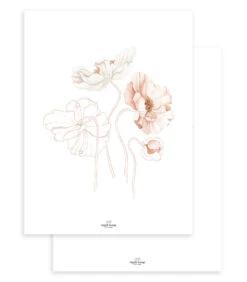 POPPIES Set Van 2 Kinderposters - Klaproos En Poëzie