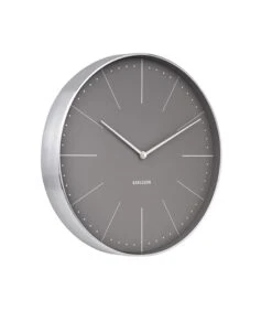 Karlsson Wandklok Normann Station - Warm Grijs, Geborsteld Case - Ø37,5cm 5 Karlsson Wandklok Normann Station - Warm Grijs, Geborsteld Case - Ø37,5cm -Dagelijkse Boodschappen Winkel cd7045d3a95f4da983c4f7275b397baf