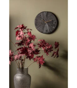 Exclusive Valentino Wandklok - Hout - Zwart - 42x42x5 -Dagelijkse Boodschappen Winkel ce5e1557e7e741d89a8ccf7b6b9f0cc9