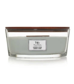 WoodWick Kaars Lavender & Cedar Ellipse