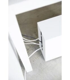 Yamazaki Cable Box With Casters - Tower - White -Dagelijkse Boodschappen Winkel d26bbda67da64bf19aed06d4f0b6e984