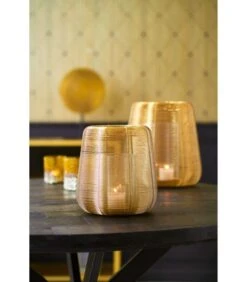 Windlicht Adeta - Goud - Ø22,5cm -Dagelijkse Boodschappen Winkel d34e6ffac9594dce98ed67388bdf683d