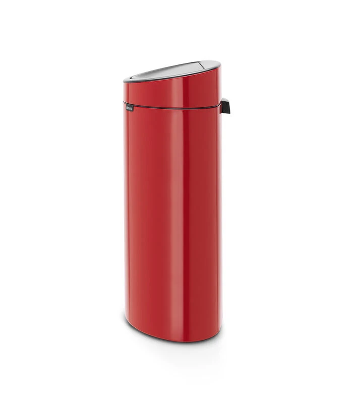 Brabantia Touch Bin New Afvalemmer, 40 Liter, Passion Red 3 Brabantia Touch Bin New Afvalemmer, 40 Liter, Passion Red - Afbeelding 3