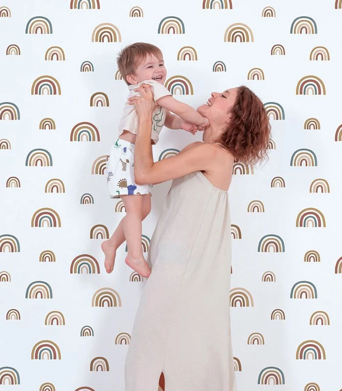 SUNNY Behang - Regenboog Patroon 3 SUNNY Behang - Regenboog Patroon - Afbeelding 3