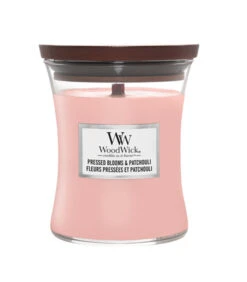 WoodWick Kaars Pressed Blooms & Patchouli Medium