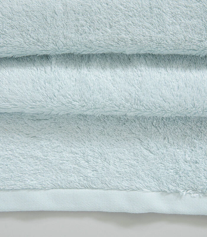 Handdoek Solid 30x50 Cm Lichtblauw 2 Handdoek Solid 30x50 Cm Lichtblauw - Afbeelding 2