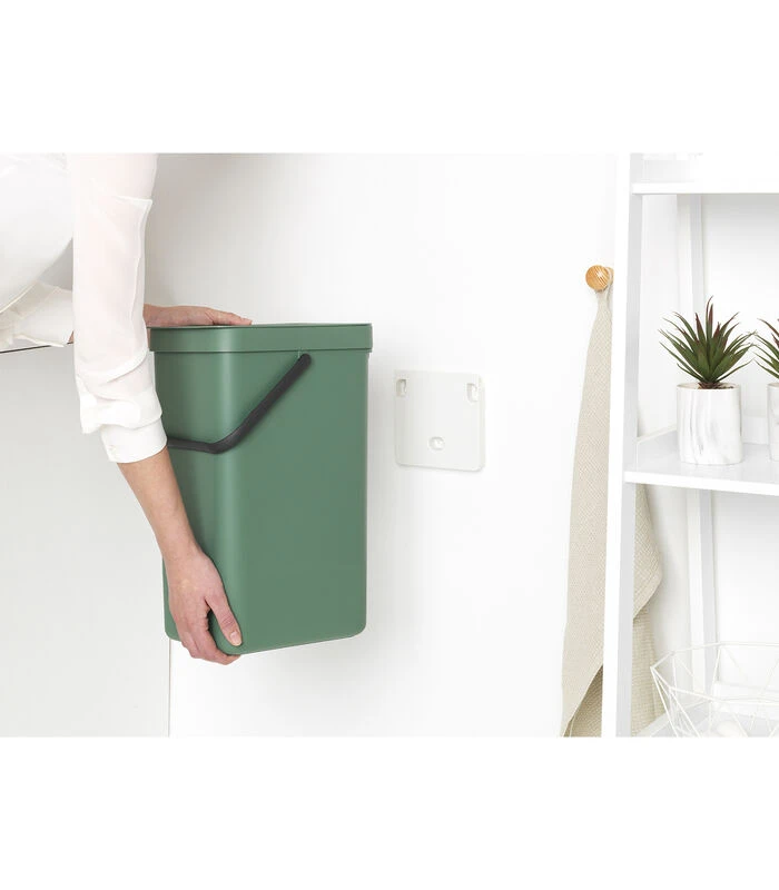 Brabantia Sort & Go Afvalemmer, 16 Liter - Fir Green 3 Brabantia Sort & Go Afvalemmer, 16 Liter - Fir Green - Afbeelding 3