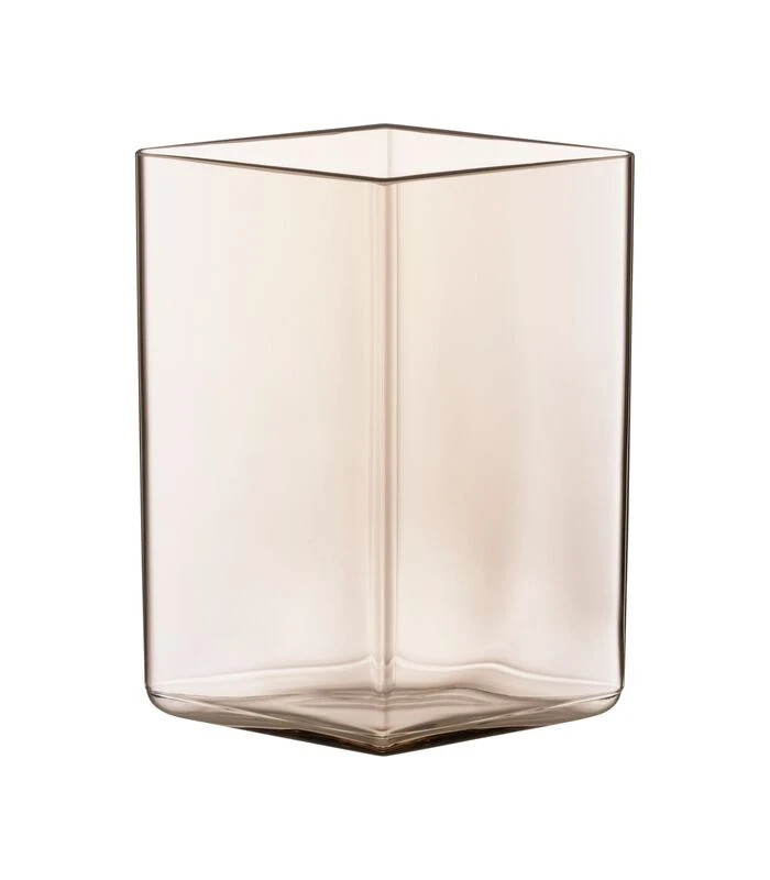 Iittala Ruutu Vaas 115x140mm Linnen 1 Iittala Ruutu Vaas 115x140mm Linnen