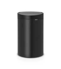 Brabantia Touch Bin New Afvalemmer, 40 Liter, Matt Black