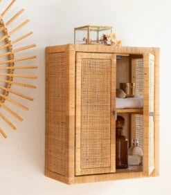 SAIGON Kleine Rotan Rieten Kast 8 SAIGON Kleine Rotan Rieten Kast -Dagelijkse Boodschappen Winkel da4e2459c728420e888317e728d91467