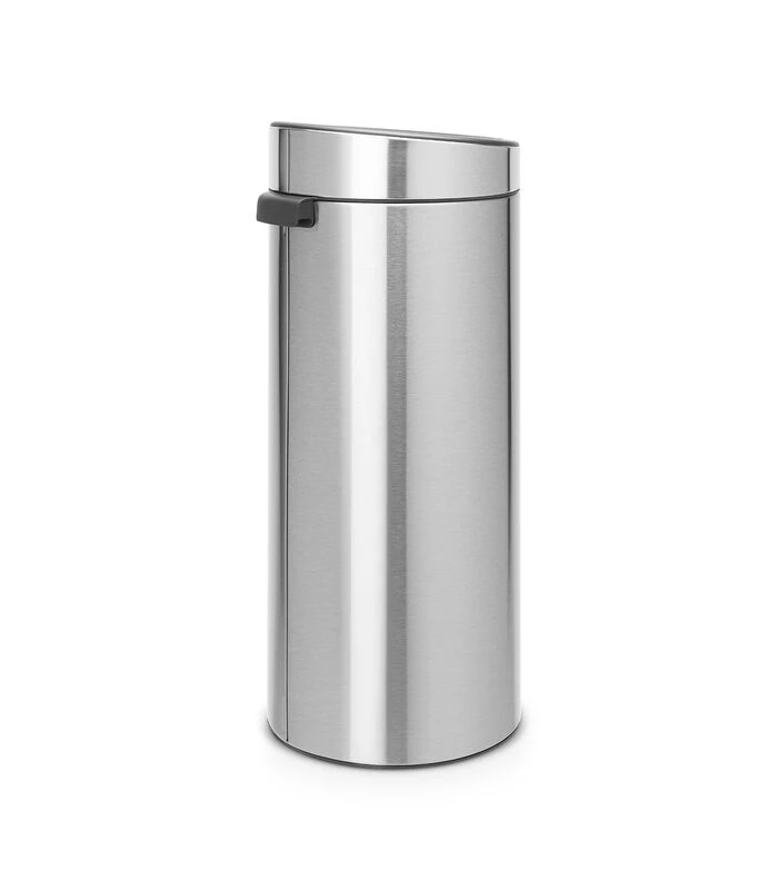 Brabantia Touch Bin New, 30L, Matt Steel Fingerprint Proof 3 Brabantia Touch Bin New, 30L, Matt Steel Fingerprint Proof - Afbeelding 3