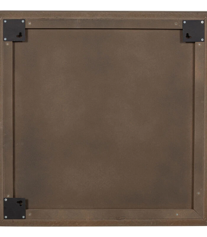 Fiona Vierkant Schilderij - Espresso - 60x60x5 5 Fiona Vierkant Schilderij - Espresso - 60x60x5 - Afbeelding 5