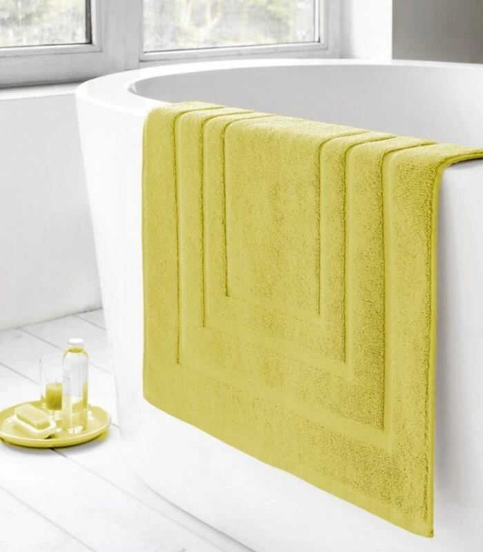 Badmat Hélène Warm Olive 2 Badmat Hélène Warm Olive - Afbeelding 2