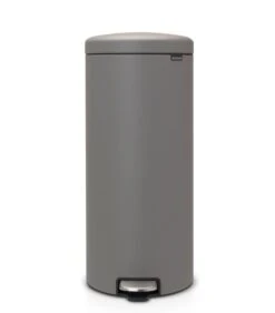 Brabantia NewIcon Prullenbak - 30 L - Mineral Concrete Grey
