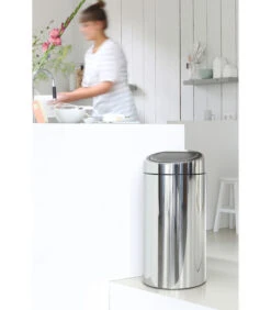 Brabantia Touch Bin Recycle Afvalemmer , 2x20 Liter -Dagelijkse Boodschappen Winkel de8ddd387a9c4608816bfcb9beeaff61