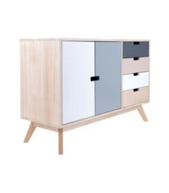 Leitmotiv Ladekast Snap - Deuren & 4 Lades - 100x36x65cm -Dagelijkse Boodschappen Winkel dfd0fa2a612c4fb2bc97b694e6de2b0d
