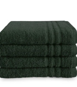 Handdoek 50 X 100 Cm Donker Groen - 6 Stuks -Dagelijkse Boodschappen Winkel e075793394424588ad2cf3568d2d2888