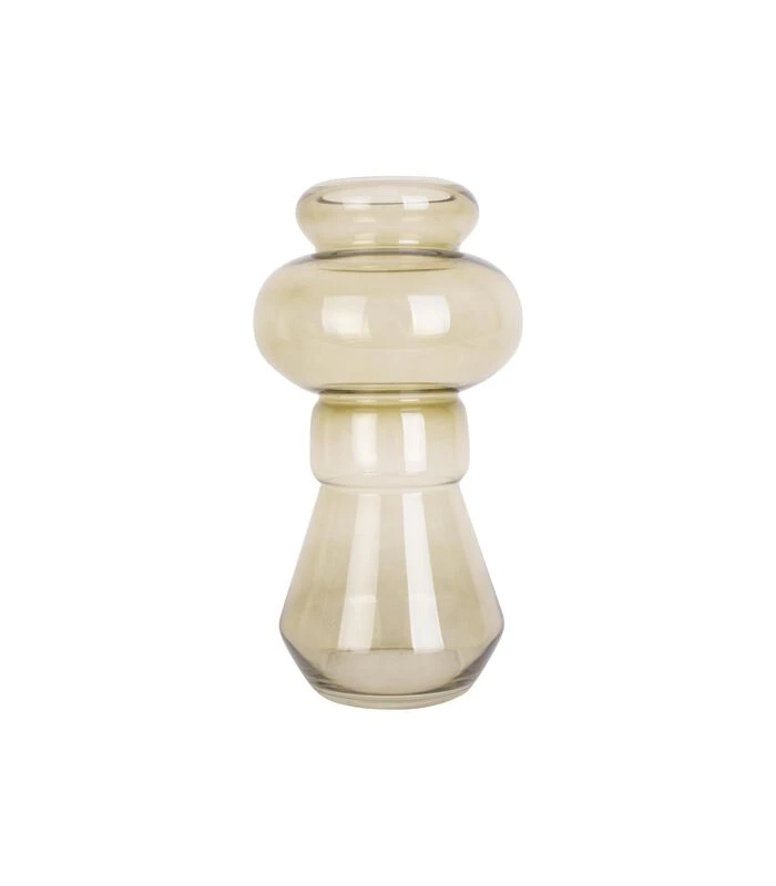 PRESENT TIME Vaas Morgana - Glas Mosgroen - Medium - 18x35cm 1 PRESENT TIME Vaas Morgana - Glas Mosgroen - Medium - 18x35cm