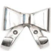 Handdoekhaakjes - Pretty Bow Hook S - Zilver