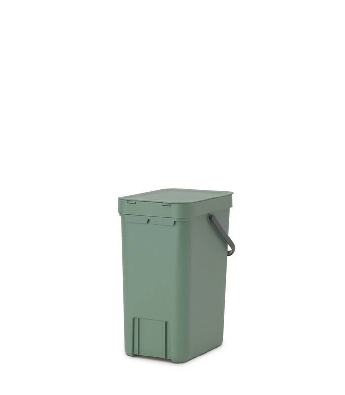 Brabantia Sort & Go Afvalemmer, 12 Liter - Fir Green 2 Brabantia Sort & Go Afvalemmer, 12 Liter - Fir Green - Afbeelding 2