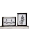 Fotolijst Staand Liggend - Double - Zilver/ Glans - 10x15 & 15x10 CM