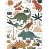 SUNNY Muursticker Kinderkamer - Dinosaurussen - 29,7 X 42 Cm