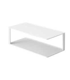 Yamazaki Rectangular Dish Rack - Tower - White