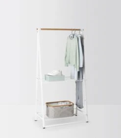 Brabantia Linn Kledingrek Groot - Wit 5 Brabantia Linn Kledingrek Groot - Wit -Dagelijkse Boodschappen Winkel e497615f10094027b17cd4cf481d0fe9