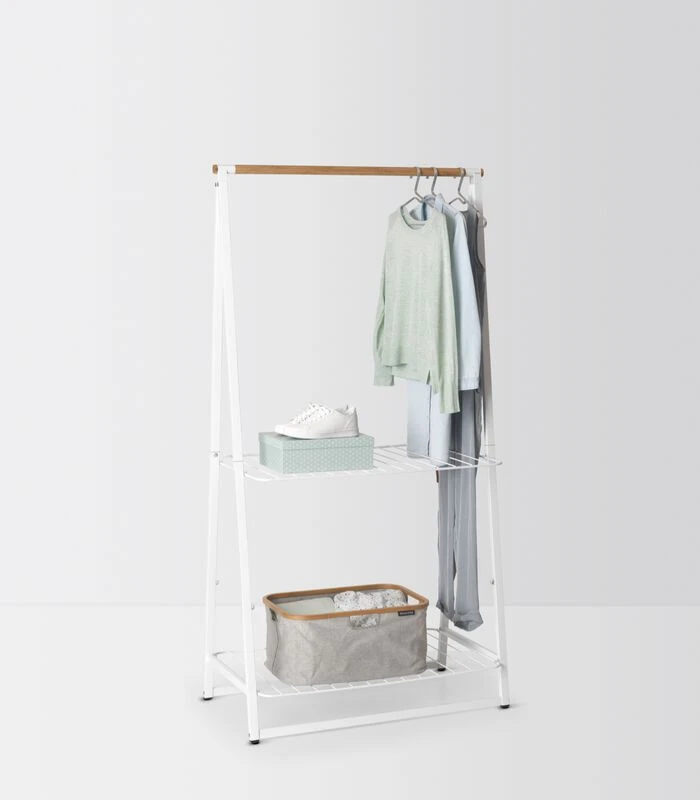 Brabantia Linn Kledingrek Groot - Wit 3 Brabantia Linn Kledingrek Groot - Wit - Afbeelding 3