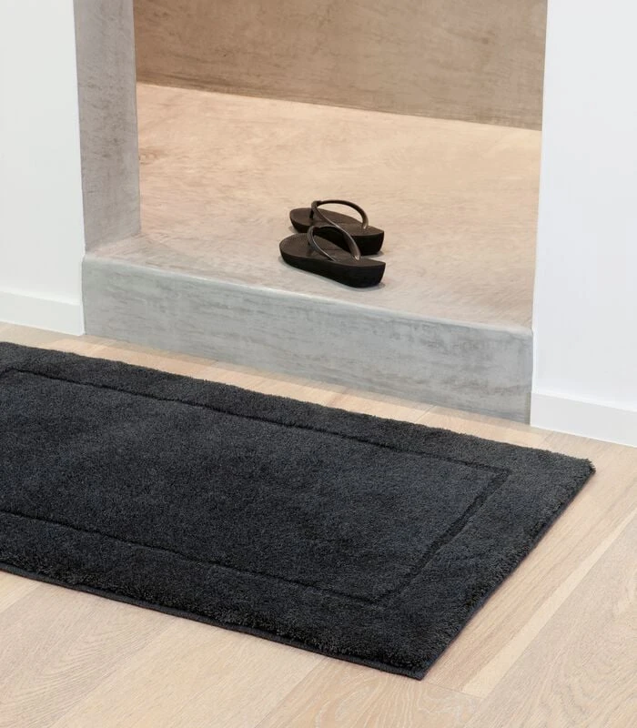 Orlando Antislip Badmat Zwart 2 Orlando Antislip Badmat Zwart - Afbeelding 2