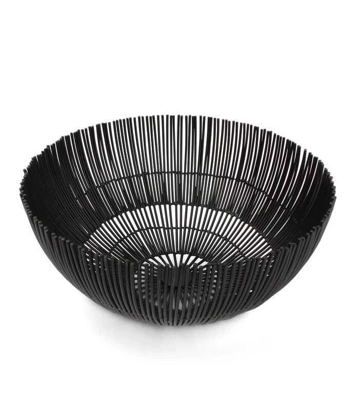 Draadmand 25xH12cm Zwart Iris 2 Draadmand 25xH12cm Zwart Iris - Afbeelding 2