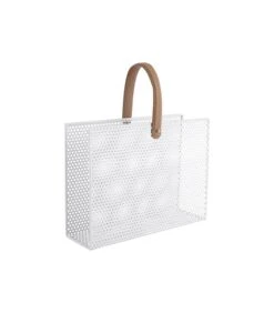 PRESENT TIME Tijdschriftenrek Perky Mesh - IJzer Wit - 30x33x9cm 5 PRESENT TIME Tijdschriftenrek Perky Mesh - IJzer Wit - 30x33x9cm -Dagelijkse Boodschappen Winkel e6b8d223a72940fb9c70efd38fe4deef