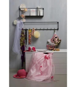 WOOOD Meert Kapstok 10 Haken - Metaal - Zwart - 16x82,8x3,5 -Dagelijkse Boodschappen Winkel e6eacb6b7ff242a2a65d5b62e120bd8a