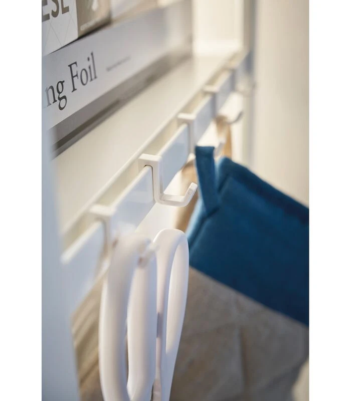 Yamazaki 5-Tiered Storage Rack - Tower - White 4 Yamazaki 5-Tiered Storage Rack - Tower - White - Afbeelding 4