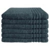 Handdoek 70x140 Cm Donkerblauw - 6 Stuks