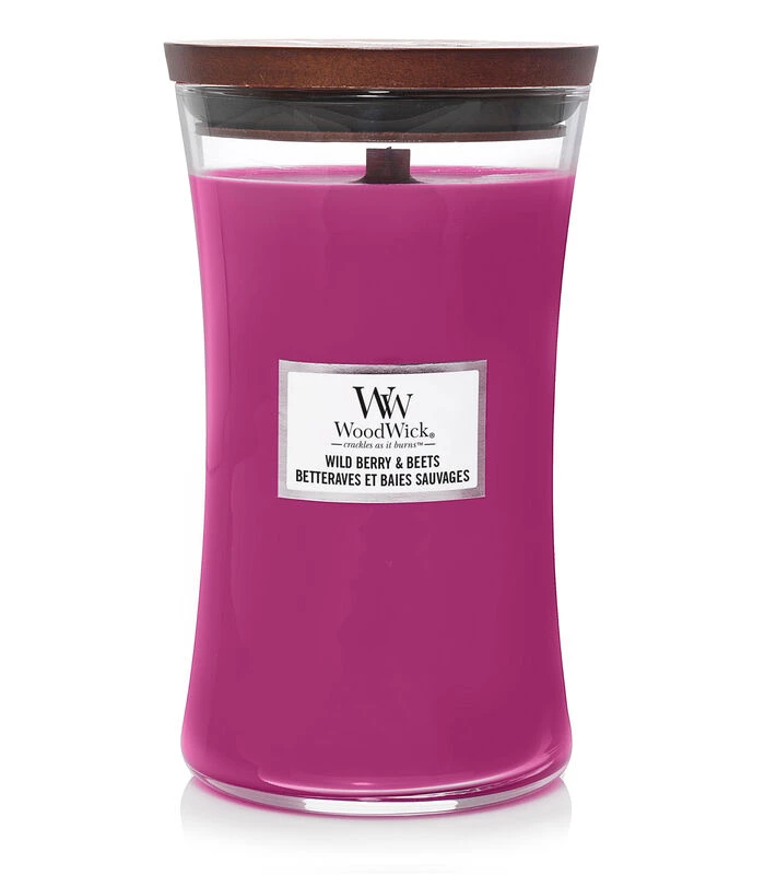 WoodWick Kaars Wild Berry & Beets Large 1 WoodWick Kaars Wild Berry & Beets Large