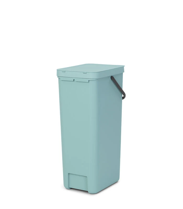 Brabantia Sort & Go Afvalemmer, 40 Liter - Mint 2 Brabantia Sort & Go Afvalemmer, 40 Liter - Mint - Afbeelding 2