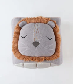 Bio Jacquard Gebreide Opbergmand, Grijs