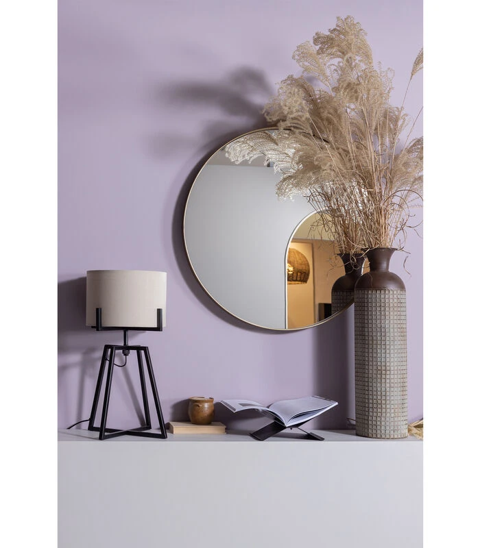 Doutzen Spiegel - Metaal - Goud - 80x80x5 2 Doutzen Spiegel - Metaal - Goud - 80x80x5 - Afbeelding 2