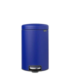 Brabantia NewIcon Pedaalemmer, 12 Liter - Mineral Powerful Blue