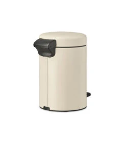 Brabantia NewIcon Pedaalemmer, 3L, 1 Binnenemmer - Soft Beige -Dagelijkse Boodschappen Winkel f2389e4284ae4fd8b7c84abb5abcaa3a