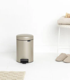 Brabantia NewIcon Prullenbak - 3 L - Champagne -Dagelijkse Boodschappen Winkel f2ef78f9f18347aea97ef38b0b24e3bb