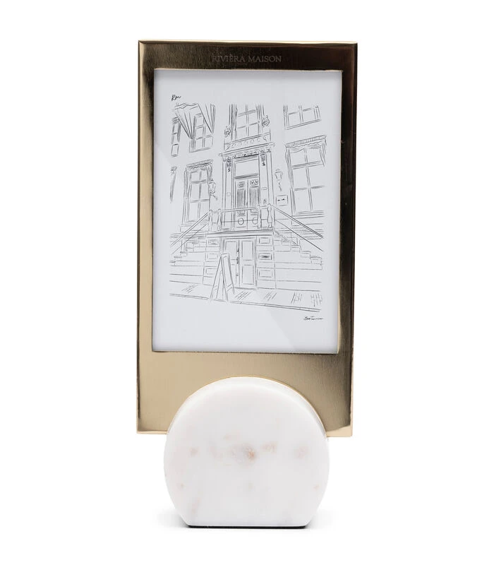 Fotolijst Depsey Marble Goud - 15x10 Cm 1 Fotolijst Depsey Marble Goud - 15x10 Cm