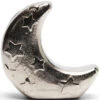 Spaarpot, Halve Maan Met Sterren - Starry Moon - Zilver