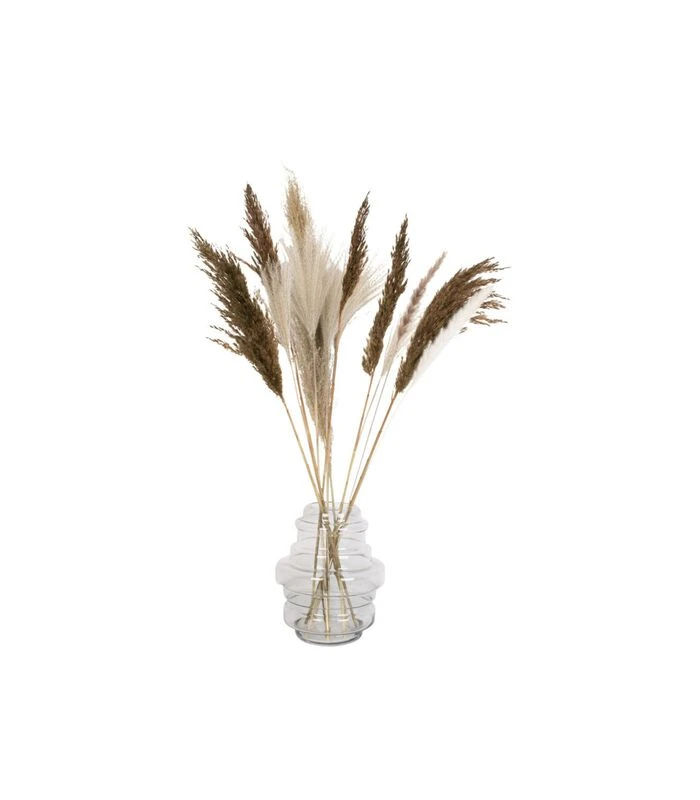 PRESENT TIME Vaas Distinct - Large - Glas Donkergrijs - Ø25x30cm 2 PRESENT TIME Vaas Distinct - Large - Glas Donkergrijs - Ø25x30cm - Afbeelding 2