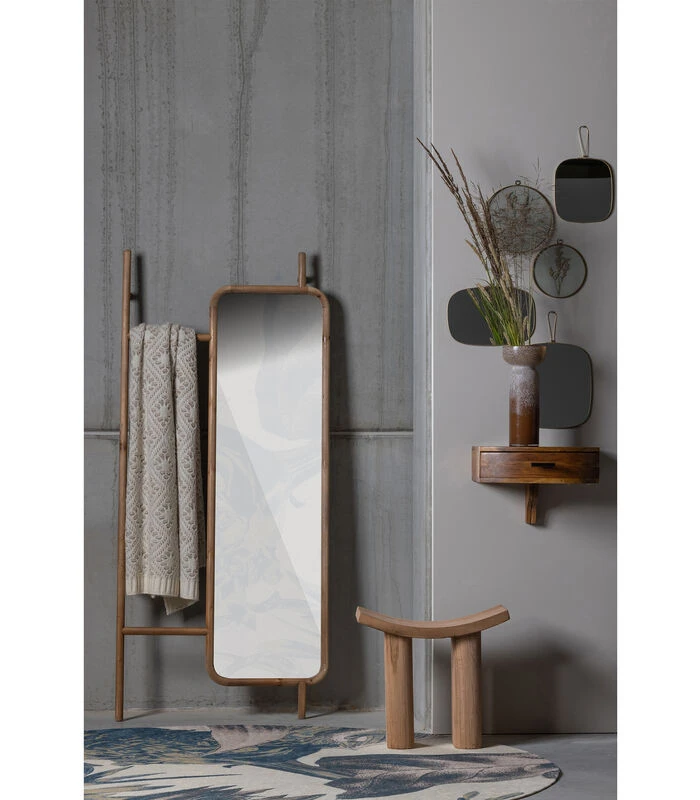 BePureHome Glass Spiegels - Metaal - Antique Brass - Set Van 3 2 BePureHome Glass Spiegels - Metaal - Antique Brass - Set Van 3 - Afbeelding 2