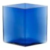 Iittala Ruutu Vaas 205x180mm Ultramarijn Blauw