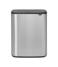 Brabantia Bo Touch Bin, 2x30L - Matt Steel Fingerprint Proof