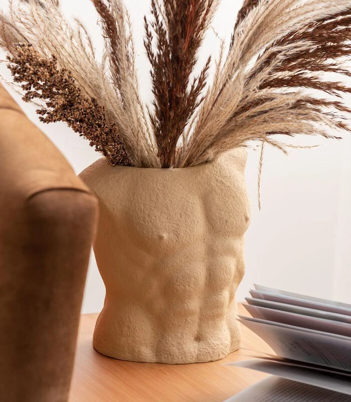 PRESENT TIME Bloempot Male - Bruin - 12x19,5x20,5 Cm 2 PRESENT TIME Bloempot Male - Bruin - 12x19,5x20,5 Cm - Afbeelding 2