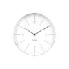 Karlsson Wandklok Normann Numbers - Wit - Ø27,5cm